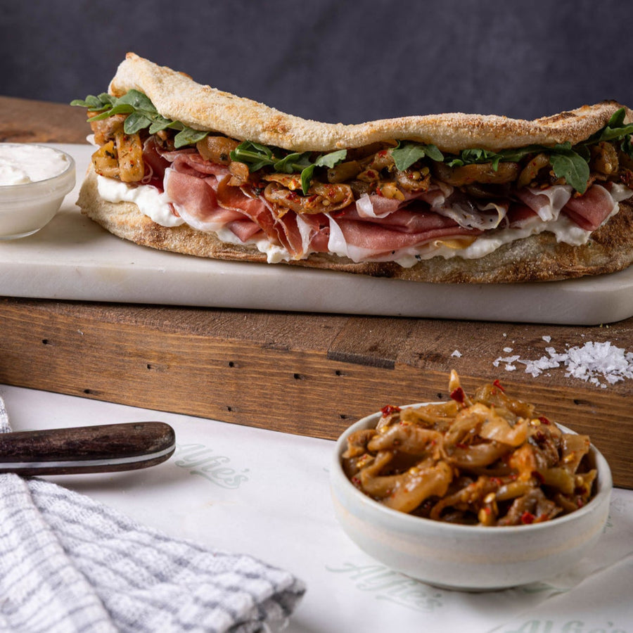 Torino, a Ham and Cream Cheese Sandwich