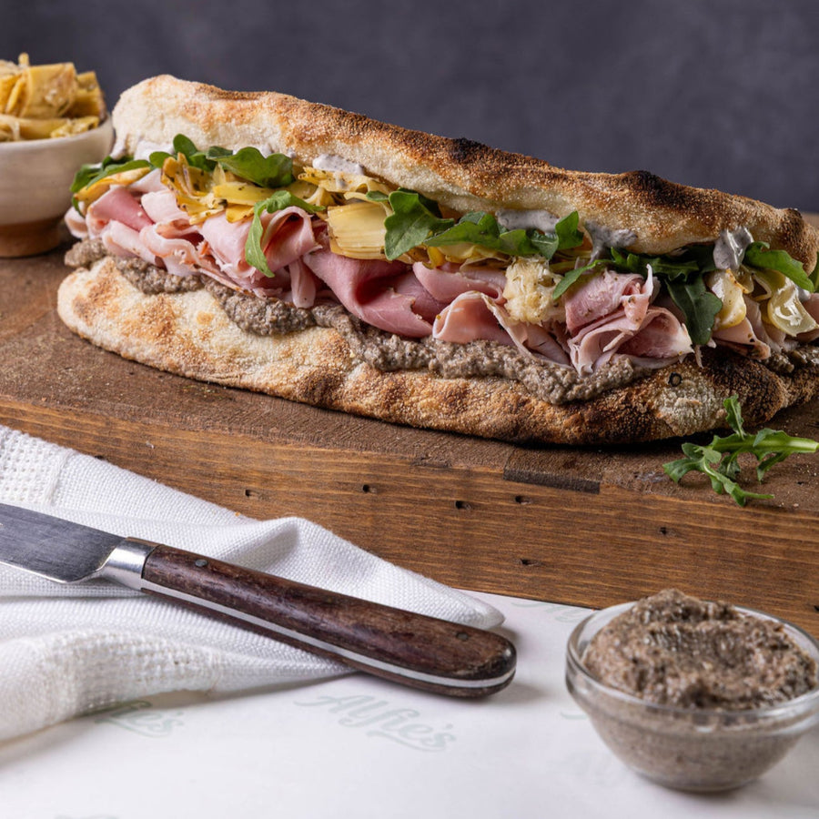 Truffle Affair, Prosciutto on Truffle Cream